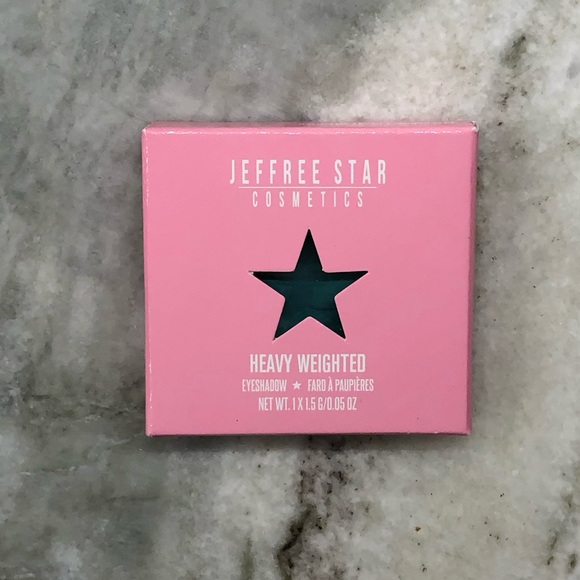 JEFFREE STAR COSMETICS HEAVY WEIGHTED EYESHADOW Matte Emerald - Picture 2 of 6